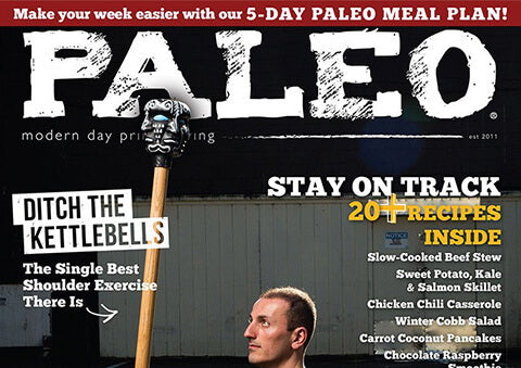 Cropped cover image of Paleo Magazine, Feb/March 2016 issue