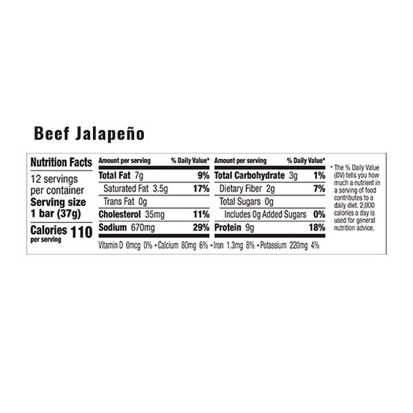 An image of this product's nutrition facts on a white background.