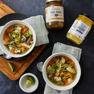 Epic™ Chicken and Zucchini Noodle Bowls with Ginger