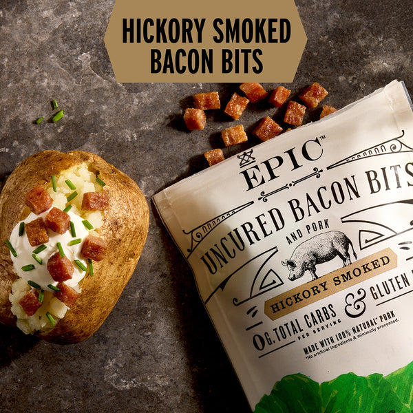 Hickory Smoked Bacon Topper Bits (1) 3OZ Bag