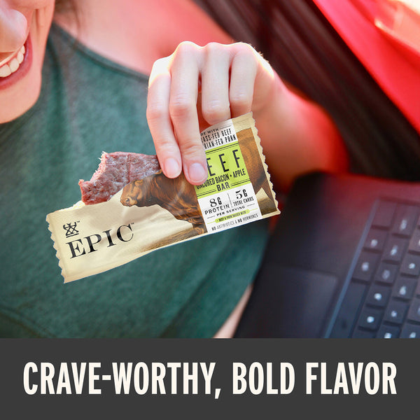 Beef Uncured Bacon Apple Bar