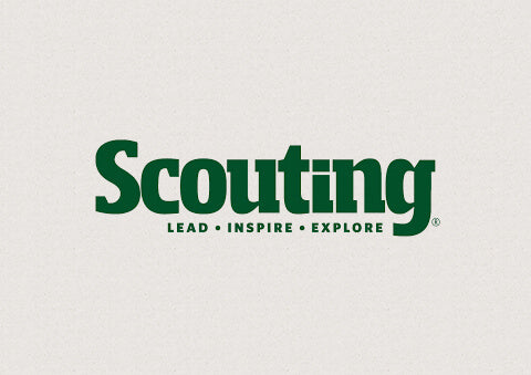 Scouting Magazine: Lead, Inspire, Explore logo
