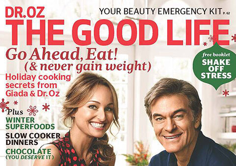 Cropped cover image of Dr. Oz The Good Life Magazine, December 2015 issue